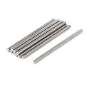 uxcell M6 x 110mm 304 Stainless Steel Fully Threaded Rod Bar Studs Fastener 10 Pcs