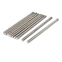 uxcell M8 x 160mm 1.25mm Pitch 304 Stainless Steel Fully Threaded Rods Bar Studs 10 Pcs