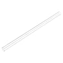 uxcell Rigid Round Clear Tubing 12mm ID x 13mm OD x 1Ft Length 2PCS