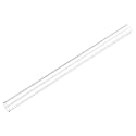 uxcell Rigid Round Clear Tubing 20mm(3/4'') ID x 21mm(13/16'') OD x 1Ft Length Plastic Tube 2pcs