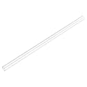 uxcell Rigid Round Clear Tubing 6mm ID x 8mm OD x 1Ft Length 2PCS