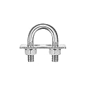 uxcell Round U-Bolts, 3 Sets 27mm(1.06'') Inner Width 56mm Length M10 304 Stainless Steel U Clamp Bolt with Nuts and Plates, for Boat Trailer, M10x27mmx56mm (a22082600ux0619)