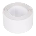 uxcell Waterproof Seal Caulk Strip Tape Self Adhesive 1.5" W x 10.5'L PVC Sealing Tape for Kitchen Bathroom White
