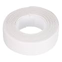 uxcell Waterproof Seal Caulk Strip Tape Self Adhesive 0.87" W x 10.5'L PVC Sealing Tape for Kitchen Bathroom White