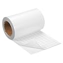 uxcell Wood Grain Tape, 4" x33 Ft Self Adhesive Wood Grain Repair Patch for Baseboards, Doors, Floor Repair, Furniture Home Decor Pearl White