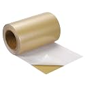 uxcell Wood Grain Tape, 4" x33 Ft Self Adhesive Wood Grain Repair Patch for Baseboards, Doors, Floor Repair, Furniture Home Decor Pearl Champagne