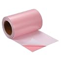 uxcell Wood Grain Tape, 4" x33 Ft Self Adhesive Wood Grain Repair Patch for Baseboards, Doors, Floor Repair, Furniture Home Decor Pearl Pink