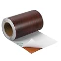 uxcell Wood Grain Tape, 4" x33 Ft Self Adhesive Wood Grain Repair Patch for Baseboards, Doors, Floor Repair, Furniture Home Decor Rose Wood