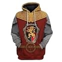 Uyecos Historical Hoodie Revolutionary War Uniform Top