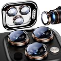 Uyiton for iPhone 17/16/15/14 (Pro Max &amp; Pro) Camera Lens Protector