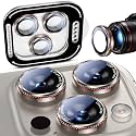Uyiton for iPhone 17/16/15/14 (Pro Max &amp; Pro) Camera Lens Protector