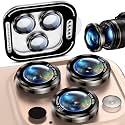 Uyiton for iPhone 17/16/15/14 (Pro Max &amp; Pro) Camera Lens Protector