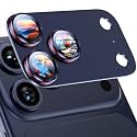 Uyiton for iPhone 17 Pro Camera Lens Protector, Metal Frame Glass Cover