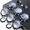 Uyiton for Samsung Galaxy S25 Ultra Camera Lens Protector, Unique Design