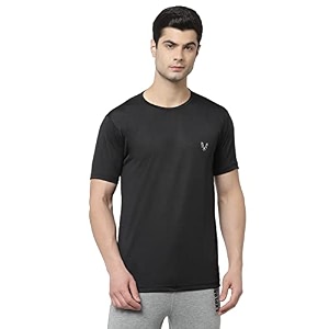 UZARUS Mens Dry Fit Sports Gym Regular