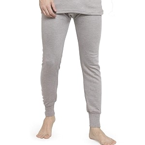 uzarus men39s slim fit thermal bottom wear