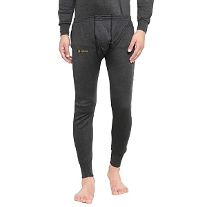 uzarus men39s slim fit thermal bottom wear