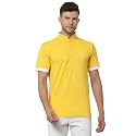 UZARUS Men39s Solid Cotton Regular Fit Polo