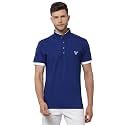 UZARUS Men39s Solid Cotton Regular Fit Polo