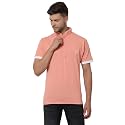 UZARUS Men39s Solid Cotton Regular Fit Polo