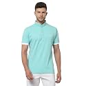 UZARUS Men39s Solid Cotton Regular Fit Polo