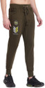 UZARUS Printed Men Green Track Pants