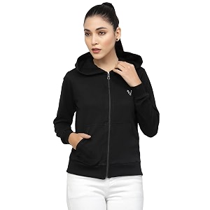 UZARUS Womens Cotton Anthra Sweatshirt Hoodie
