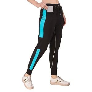 UZARUS Womens Cotton Slim Fit Joggers Track