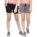 UZARUS Women39s Cotton Sports Gym Causal Shorts