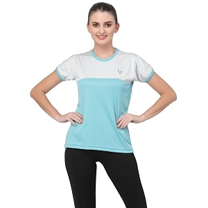 UZARUS Womens Dry Fit Workout Top Sports