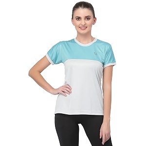 UZARUS Womens Dry Fit Workout Top Sports