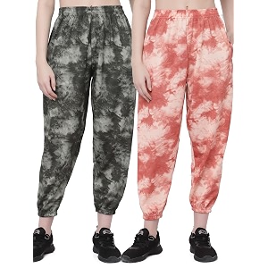 UZARUS Womens and Girls Printed Joggers Trackpant