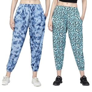 UZARUS Womens and Girls Printed Joggers Trackpant