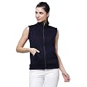 UZARUS Women39s Half Sleeves Cotton Fleece Premium