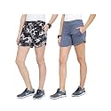 UZARUS Women39s Multicolour Cotton Sports Casual Printed