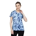 UZARUS Women39s Regular Fit Printed Half Sleeves