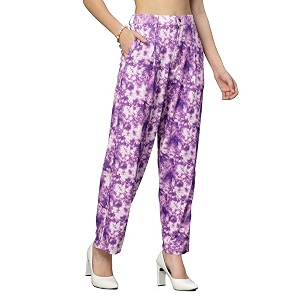 UZARUS Womens Relax Fit Trouser 2 Pockets