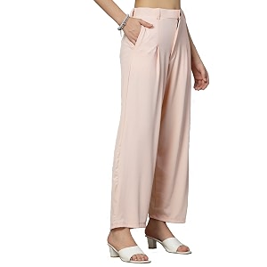 UZARUS Womens Relax Fit Trouser 2 Pockets