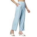 UZARUS Women39s Relax Fit Trouser 2 Pockets
