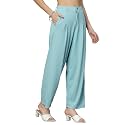 UZARUS Women39s Relax Fit Trouser 2 Pockets