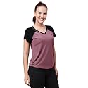 UZARUS Women39s V-Neck Regular Fit Gym T-Shirt