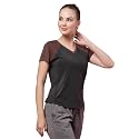 UZARUS Women39s V-Neck Regular Fit Gym T-Shirt