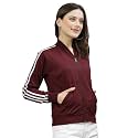 UZARUS Women Cotton Full Zipper Sweatshirt Fleece