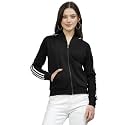 UZARUS Women Cotton Full Zipper Sweatshirt Fleece