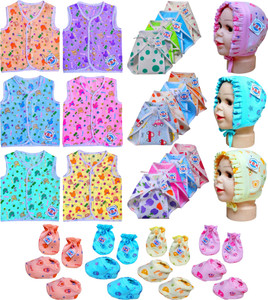 V.B.K Baby Clothes With JablaNappyMitten Booties and