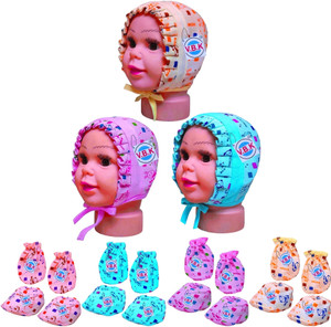 V.B.K Baby Dress With Mitten Booties and
