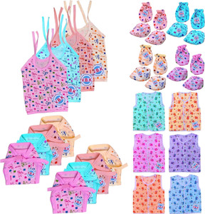 V.B.K New Born Baby Cloth Set Combo