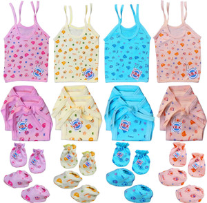 V.B.K New Born Cloth With JablaNappyMitten and