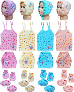 V.B.K New Born Cloth With JablaNappyMitten and