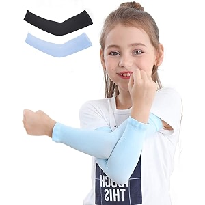 ve uv sun protection arm sleeves for kids upf 50 arm cover for boys amp girls cycling golf outdoor sports